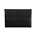Vegan Leather Laptop Sleeve 13 Inch Black