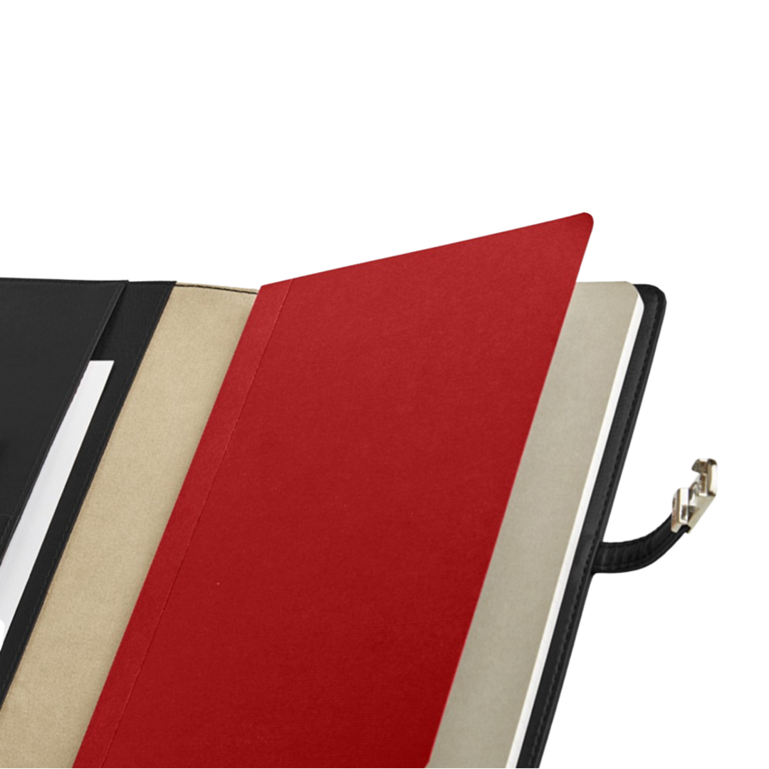 Large Personal Planner Refillable Notebook Organiser Strap