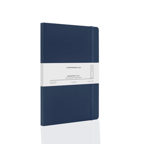 Executive Series A5 Notebook Cover Soft Blue by myPAPERCLIP