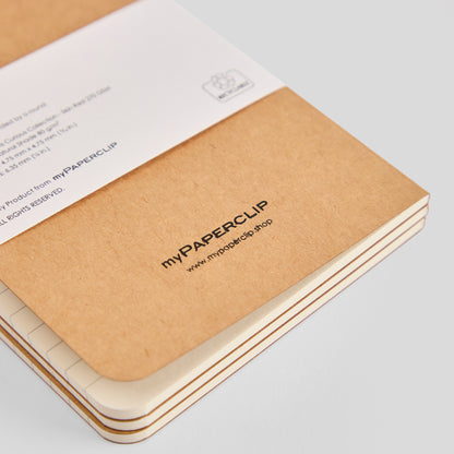 Memo Book Centre Thread A6 Notebook (Pack of 3)