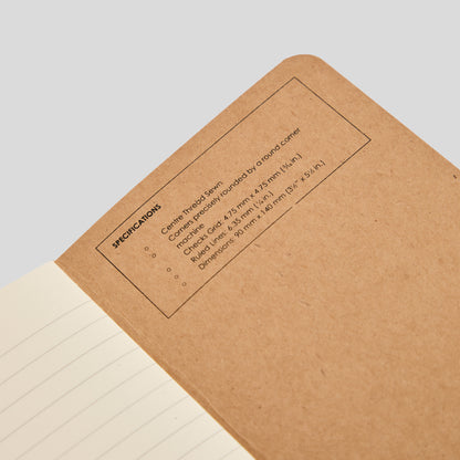 Memo Book Centre Thread A6 Notebook (Pack of 3)