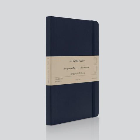 Signature Series Vegan Leather Soft Cover Notebook | 100 GSM Italian Paper