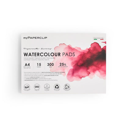 myPAPERCLIP Pigmenta Series Watercolour Pads 300 GSM