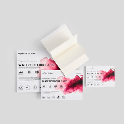 myPAPERCLIP Pigmenta Series Watercolour Pads 300 GSM