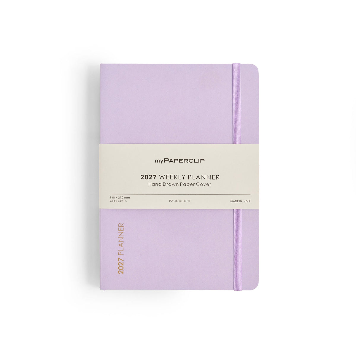 myPAPERCLIP 2027 Weekly Planner Buckram Cover