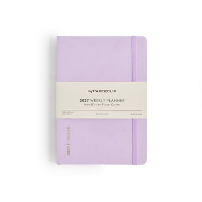 myPAPERCLIP 2027 Weekly Planner Buckram Cover
