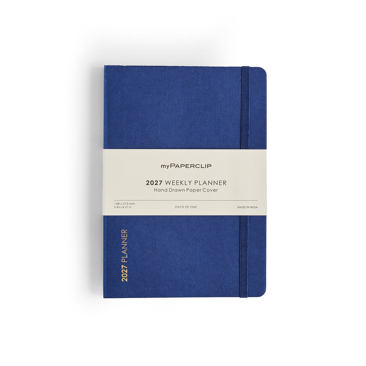 myPAPERCLIP 2027 Weekly Planner Buckram Cover
