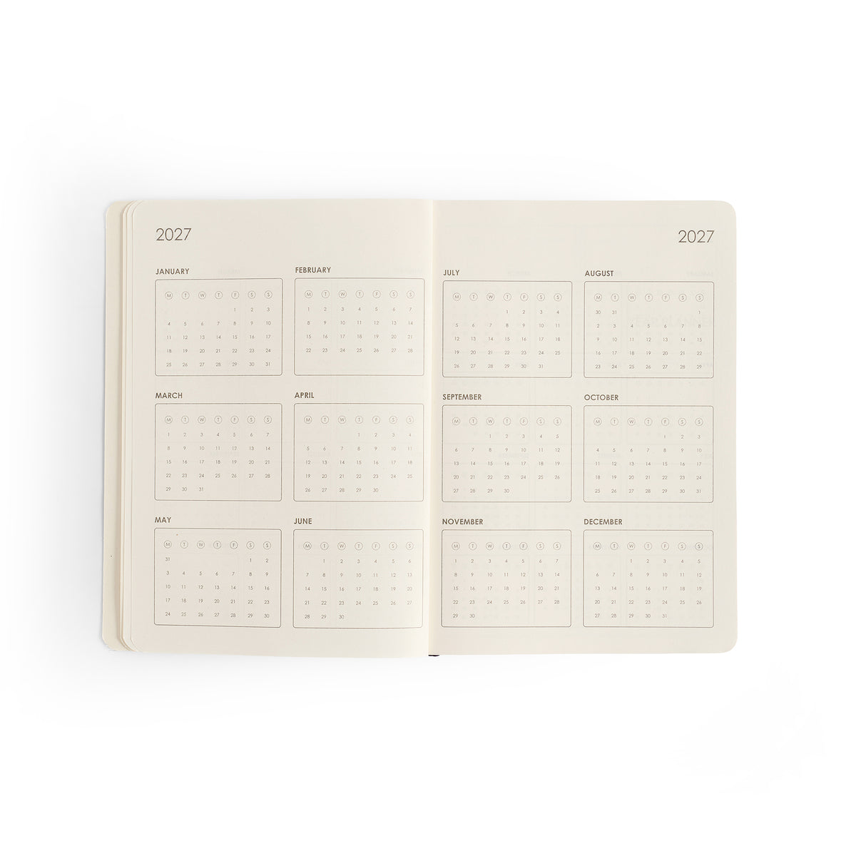 myPAPERCLIP 2027 Weekly Planner Vegan Leather