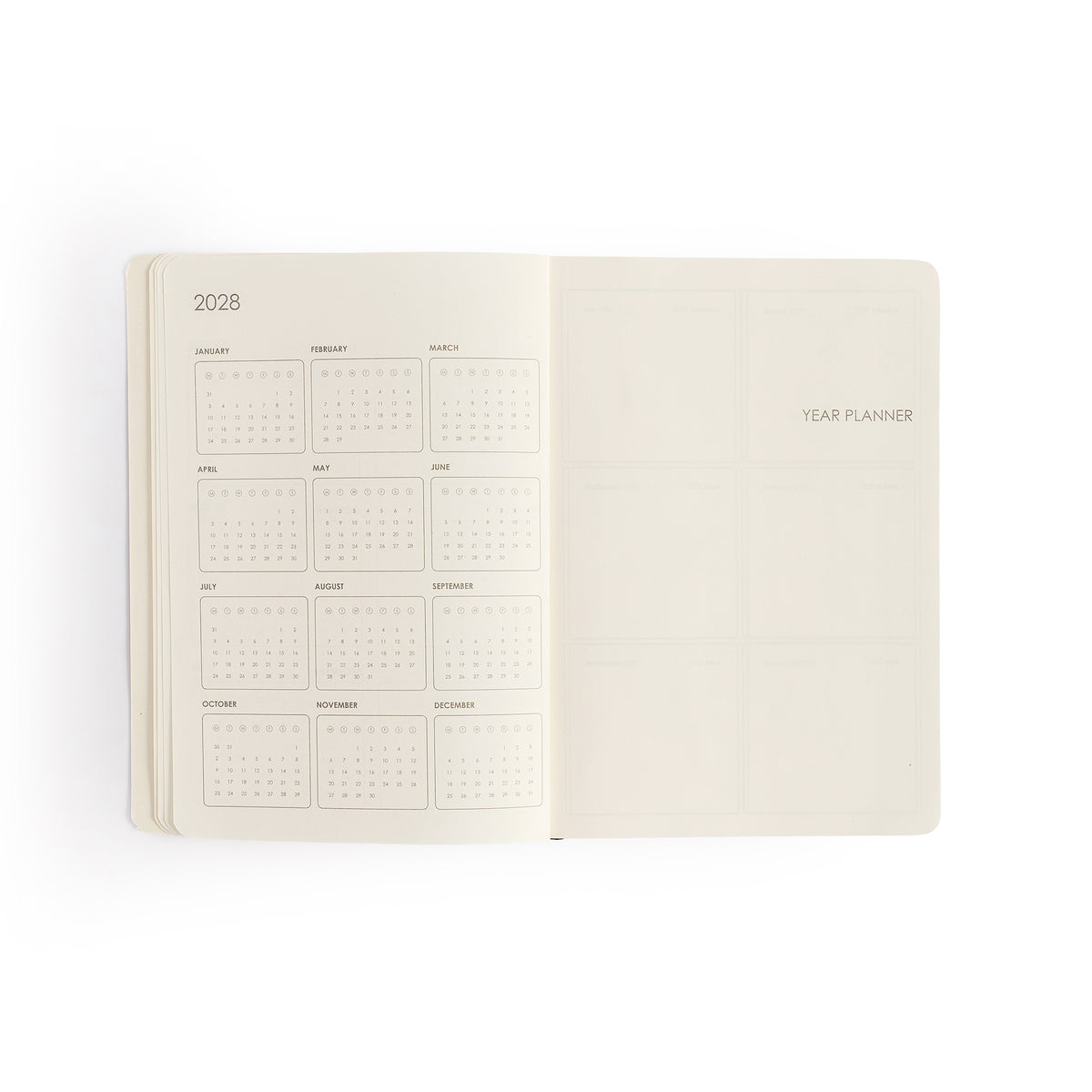 myPAPERCLIP 2027 Weekly Planner Vegan Leather