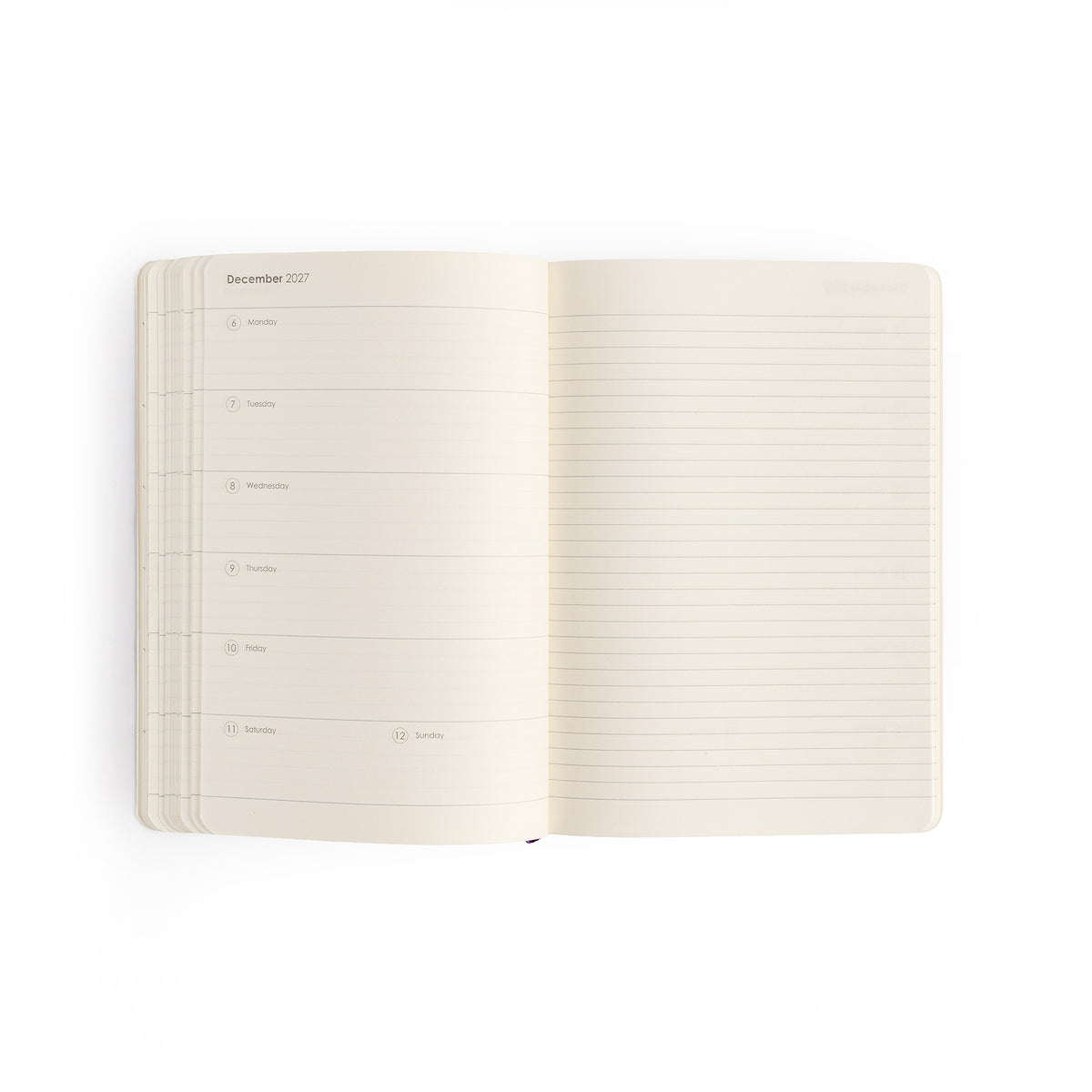 myPAPERCLIP 2027 Weekly Planner Vegan Leather
