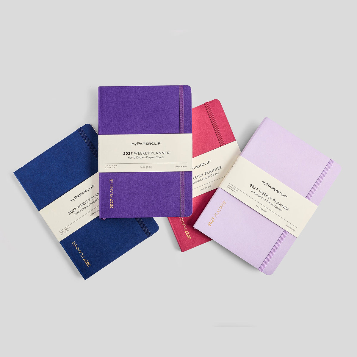 myPAPERCLIP 2027 Weekly Planner Buckram Cover