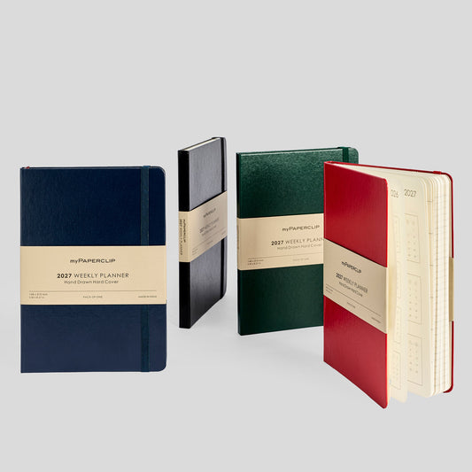 myPAPERCLIP 2027 Weekly Planner Hard Cover