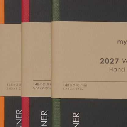 myPAPERCLIP 2027 Weekly Planner Vegan Leather